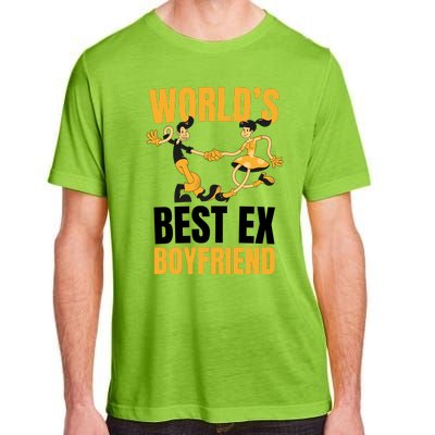 WorldS Best Ex Boyfriend Ex Couple Funny Ex Bf Adult ChromaSoft Performance T-Shirt