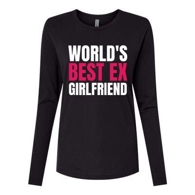 Worlds Best Ex Girlfriend Womens Cotton Relaxed Long Sleeve T-Shirt