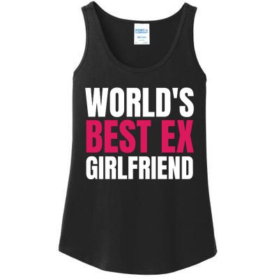 Worlds Best Ex Girlfriend Ladies Essential Tank