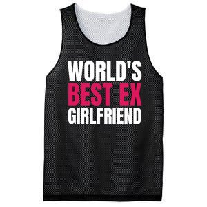 Worlds Best Ex Girlfriend Mesh Reversible Basketball Jersey Tank