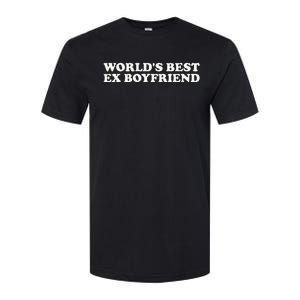 WorldS Best Ex Boyfriend Funny Exboyfriend Softstyle® CVC T-Shirt