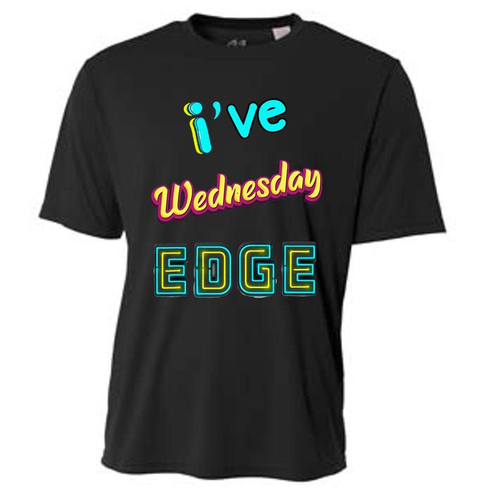 Wednesday Birthday Edge Friend Friend Dad Son Teacher Cooling Performance Crew T-Shirt