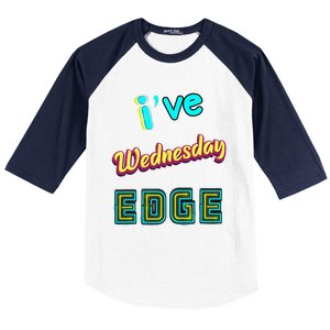 Wednesday Birthday Edge Friend Friend Dad Son Teacher Baseball Sleeve Shirt