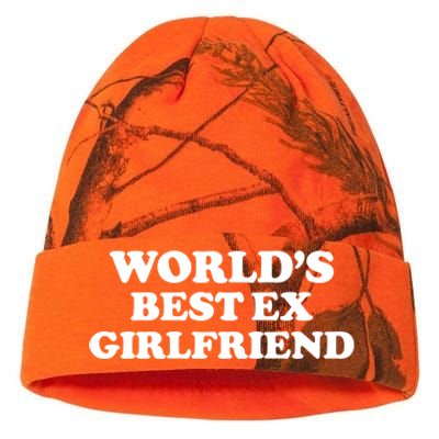 World’s Best Ex Girlfriend Funny Sarcasm Kati Licensed 12" Camo Beanie