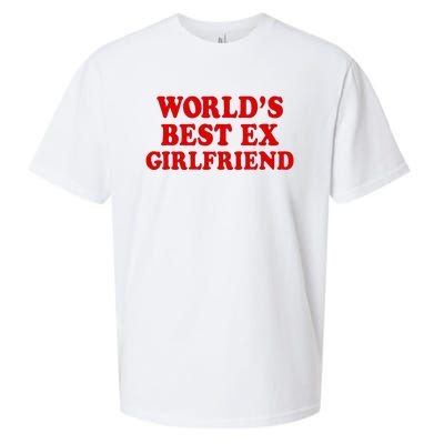 WorldS Best Ex Girlfriend Sueded Cloud Jersey T-Shirt