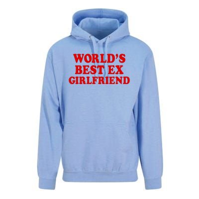 WorldS Best Ex Girlfriend Unisex Surf Hoodie