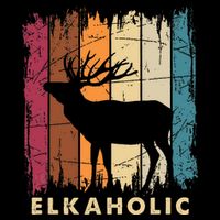 Wildlife Buck Elk Hunting Hunter Deer Silhouette Elkaholic Impact Tech Backpack