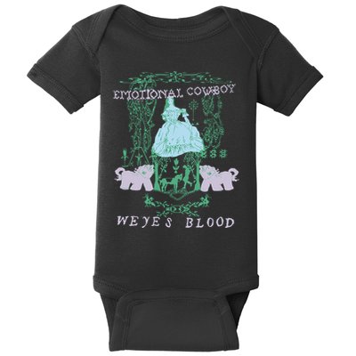 Weyes Blood Emotional Cowboy Weyes Blood Baby Bodysuit