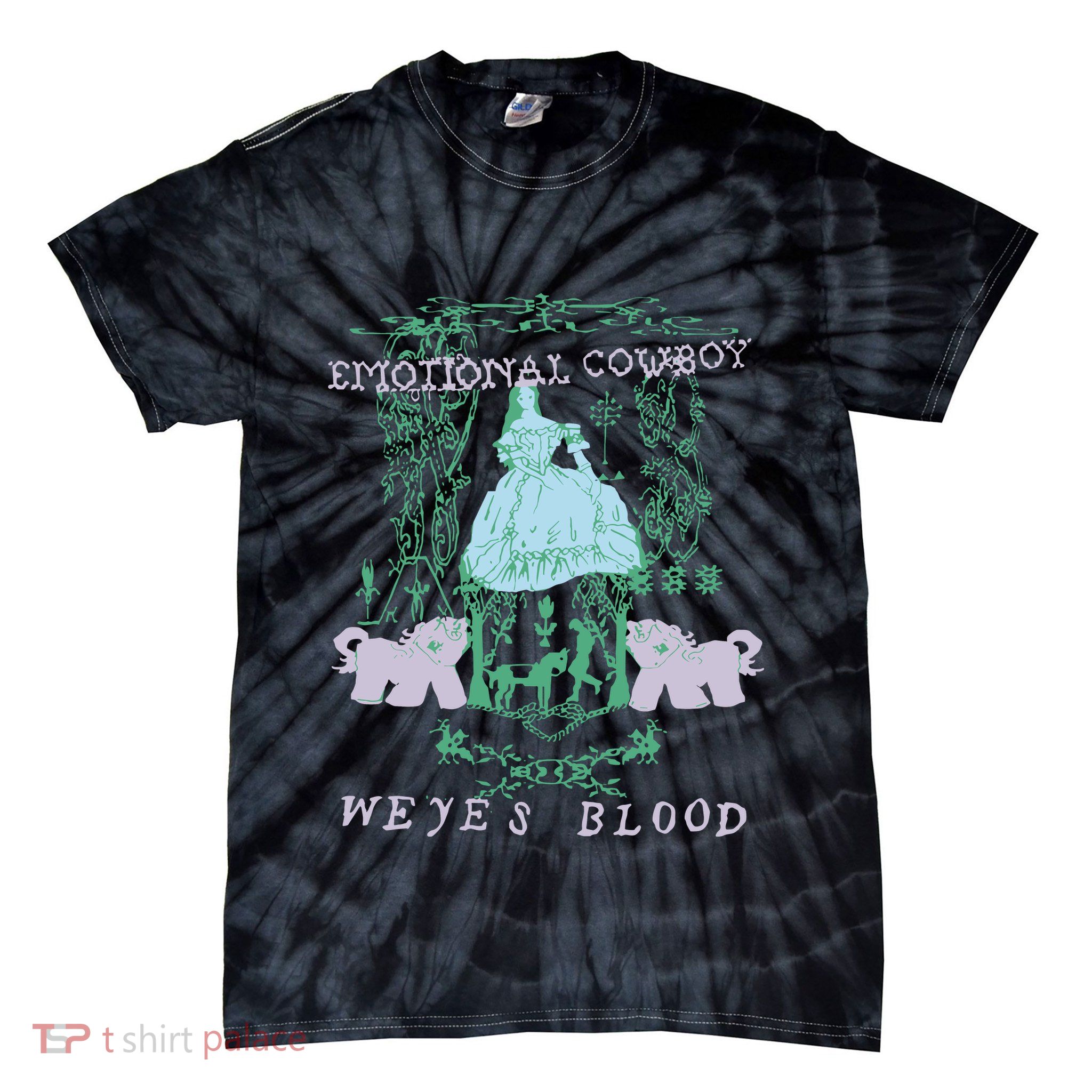 Weyes Blood Emotional Cowboy Weyes Blood Tie-Dye T-Shirt