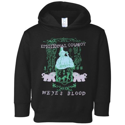 Weyes Blood Emotional Cowboy Weyes Blood Toddler Hoodie