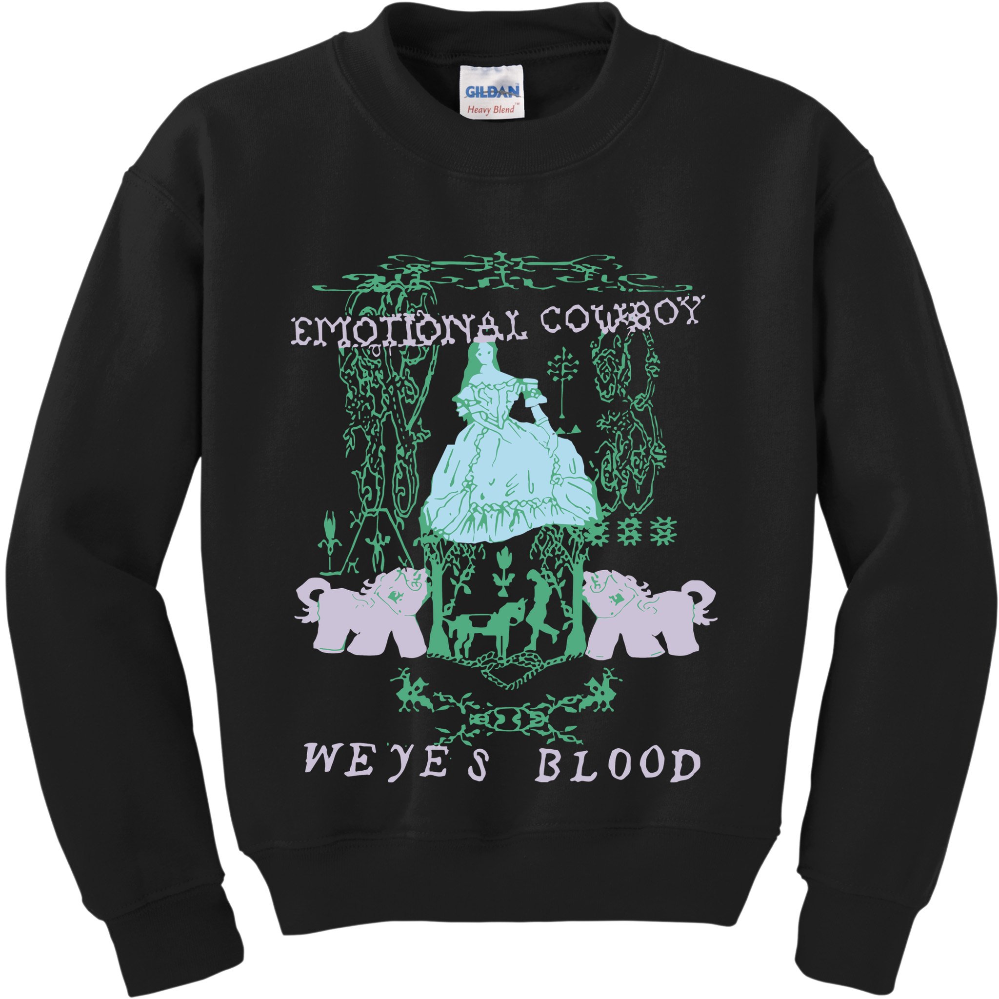 Weyes Blood Emotional Cowboy Weyes Blood Kids Sweatshirt