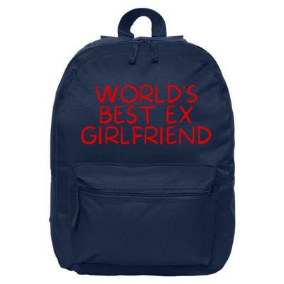 World's Best Ex Girlfriend 16 in Basic Backpack