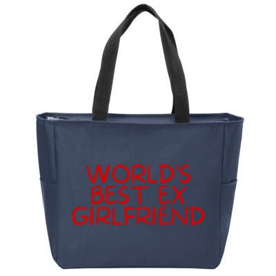 World's Best Ex Girlfriend Zip Tote Bag