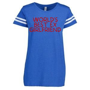 World's Best Ex Girlfriend Enza Ladies Jersey Football T-Shirt