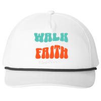 Walk By Faith 2 Corinthians 5:7 Christian Snapback Five-Panel Rope Hat