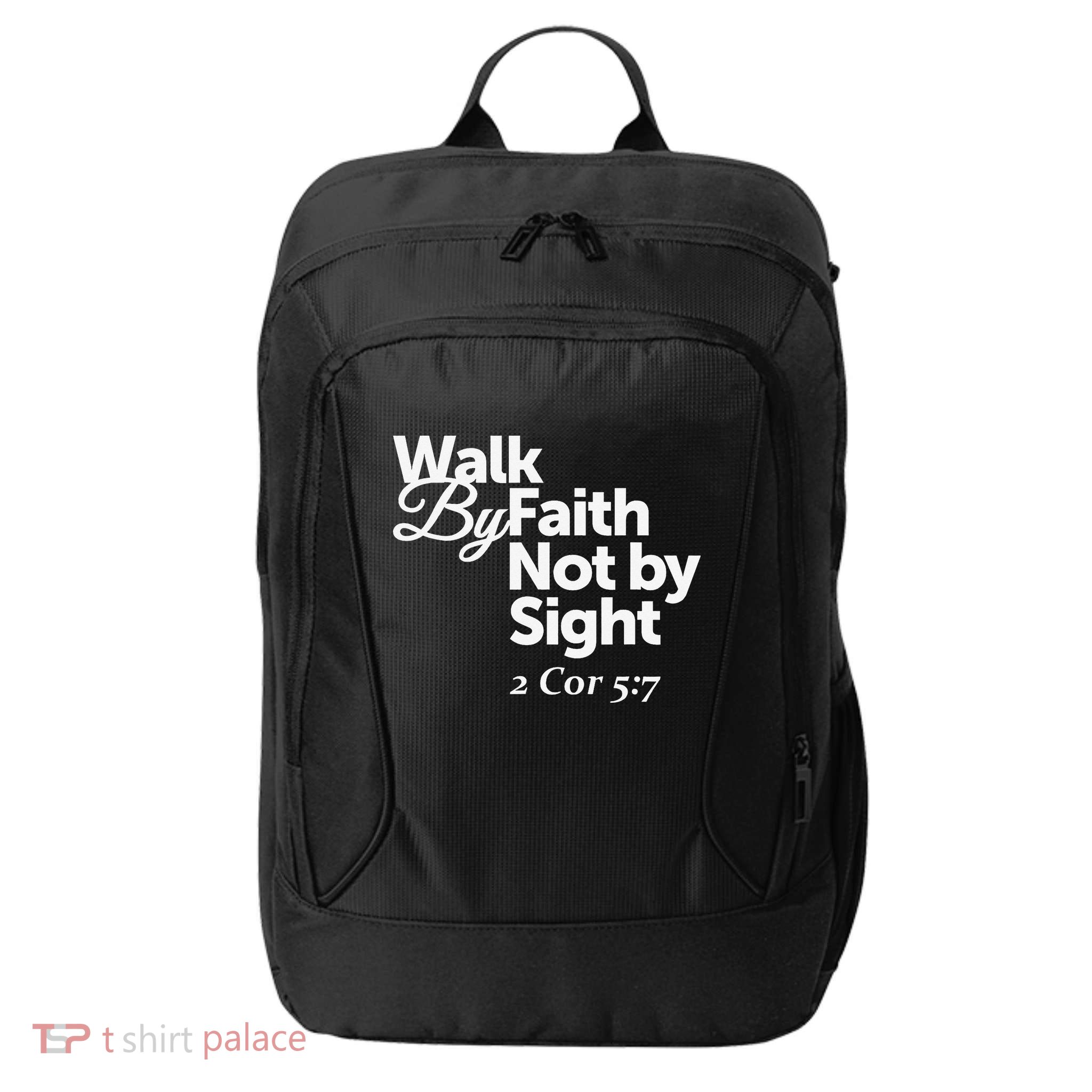 Walk By Faith Not By Sight - 2 Cor 57 City Backpack