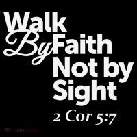 Walk By Faith Not By Sight - 2 Cor 57 Impact Tech Backpack
