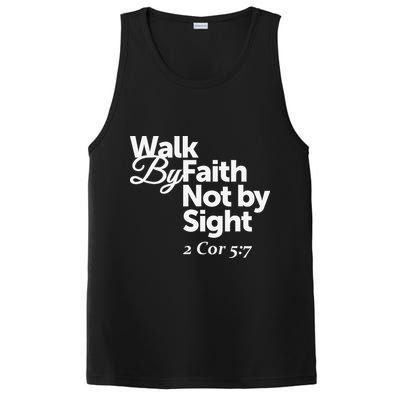 Walk By Faith Not By Sight - 2 Cor 57 PosiCharge Competitor Tank