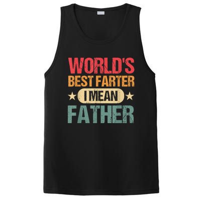 Worlds Best Farter I Mean Father Best Dad Ever Cool PosiCharge Competitor Tank