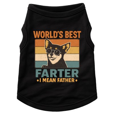 World's Best Farter I Mean Father Doggie Tank