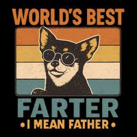 World's Best Farter I Mean Father 7-Panel Snapback Hat