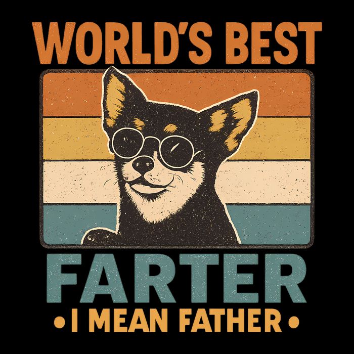 World's Best Farter I Mean Father 7-Panel Snapback Hat
