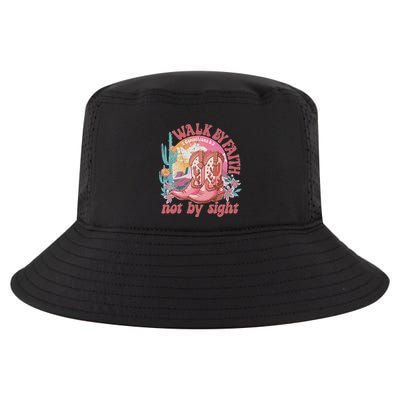 Walk By Faith Not By Sight Saying Bible Verse Cool Comfort Performance Bucket Hat