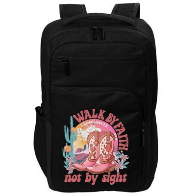 Walk By Faith Not By Sight Saying Bible Verse Impact Tech Backpack