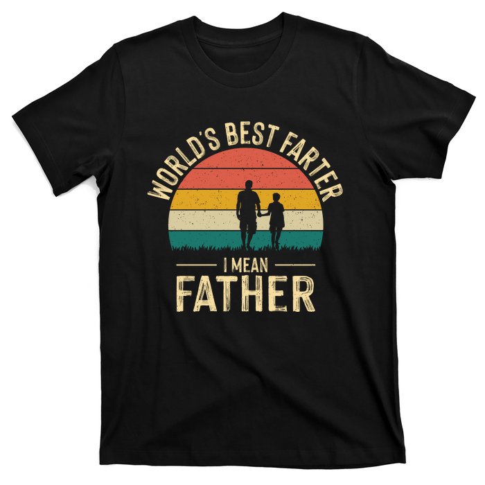 WorldS Best Farter FatherS Day Graphic T-Shirt