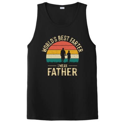 WorldS Best Farter FatherS Day Graphic PosiCharge Competitor Tank