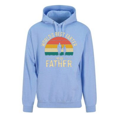 WorldS Best Farter FatherS Day Graphic Unisex Surf Hoodie