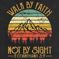 Walk By Faith Not By Sight T Bible Verse Gift Christian Adult Drive Performance Visor