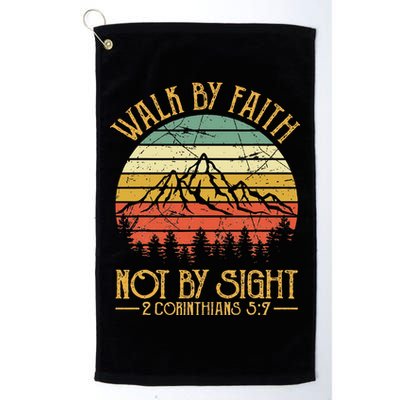 Walk By Faith Not By Sight T Bible Verse Gift Christian Golf Towel