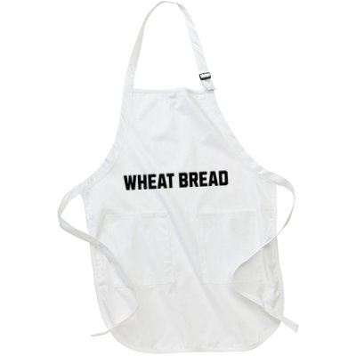 Wheat Bread Funny Costume Halloween Full-Length Apron With Pockets