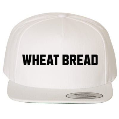 Wheat Bread Funny Costume Halloween Wool Snapback Cap