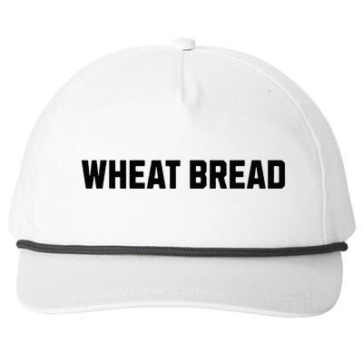 Wheat Bread Funny Costume Halloween Snapback Five-Panel Rope Hat