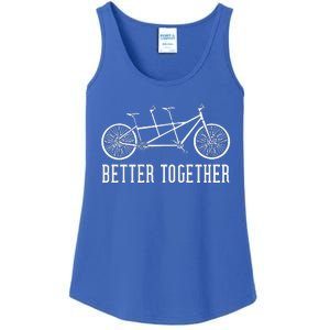 Tandem Bike Bicycle Cycling Ladies Essential Tank