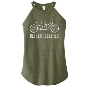 Tandem Bike Bicycle Cycling Women's Perfect Tri Rocker Tank