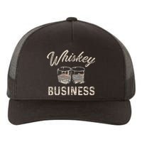 Whiskey Business Funny Vintage Shot Glasses Alcohol Drinking Yupoong Adult 5-Panel Trucker Hat