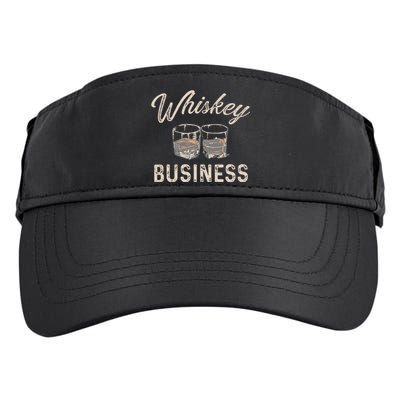 Whiskey Business Funny Vintage Shot Glasses Alcohol Drinking Adult Drive Performance Visor