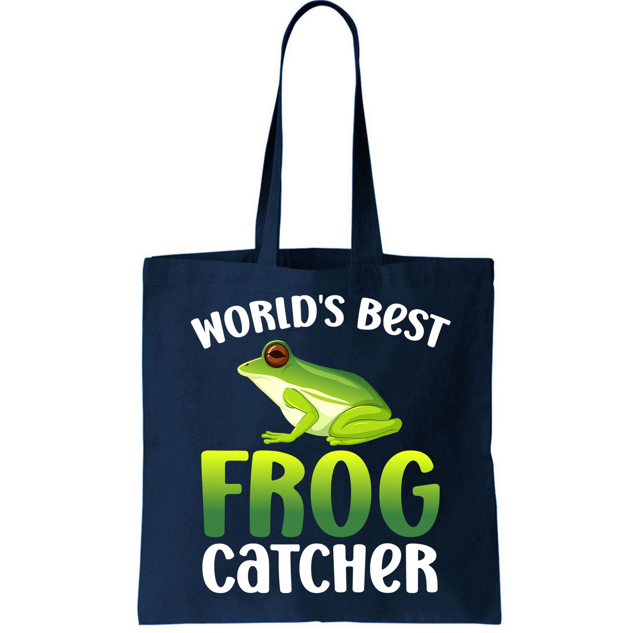 World's Best Frog Catcher Boys Girls Frog Hunter Bag