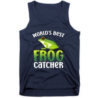 World's Best Frog Catcher Boys Girls Frog Hunter Tank Top