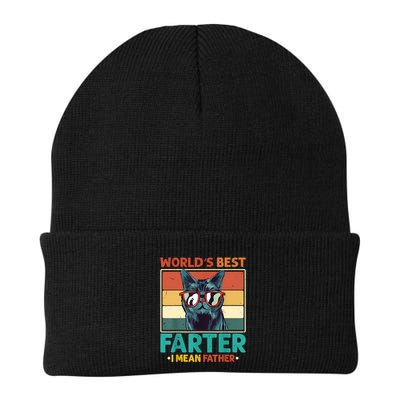 Worlds Best Farter I Mean Father Best Cat Dad Ever Beanie