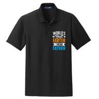 World's Best Farter I Mean Father Dad Father's Day Daddy Dry Zone Grid Polo