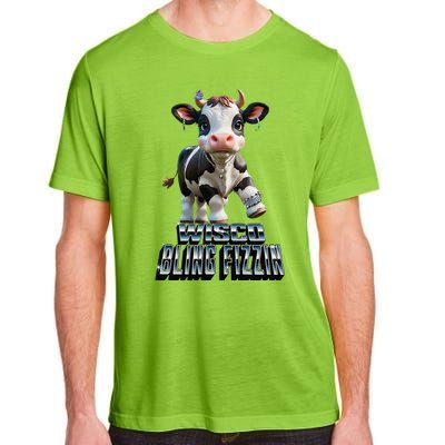 Wisco Bling Fizzin Cow Adult ChromaSoft Performance T-Shirt