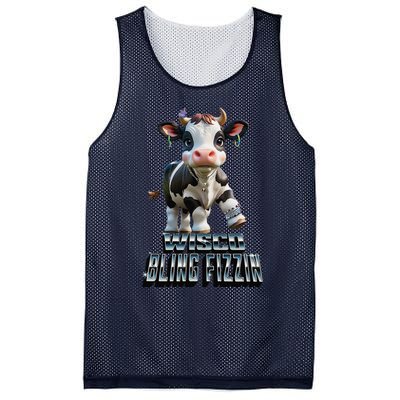 Wisco Bling Fizzin Cow Mesh Reversible Basketball Jersey Tank