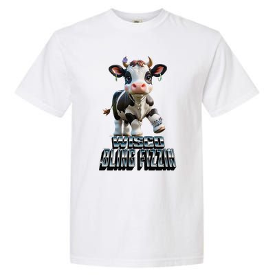 Wisco Bling Fizzin Cow Garment-Dyed Heavyweight T-Shirt