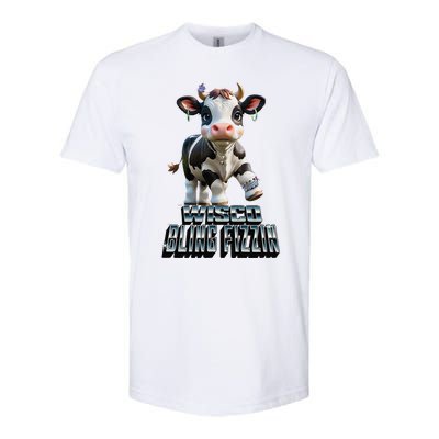 Wisco Bling Fizzin Cow Softstyle CVC T-Shirt