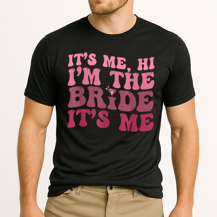 Women Bride Funny Its Me Hi I'm The Bride Its Me Cooling Performance Crew T-Shirt