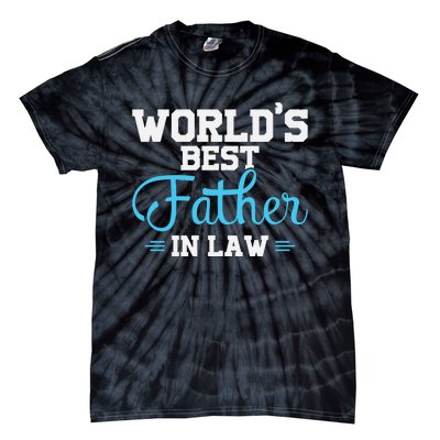 World's Best Father In Law Tie-Dye T-Shirt